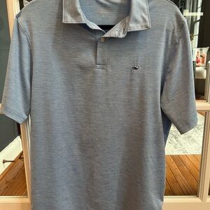 Vineyard Vines Men's Blue Polo Shirt